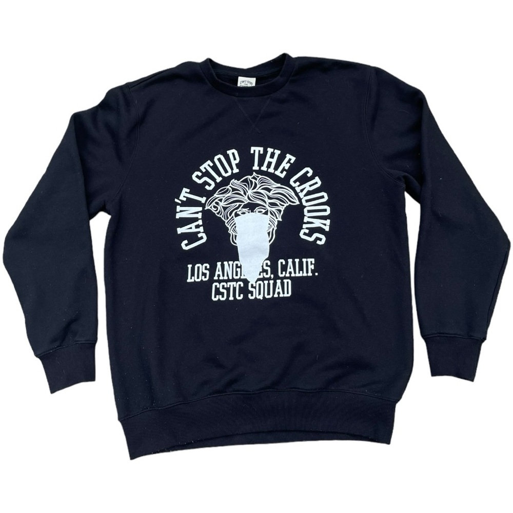 Black Crew Neck Sweater (M)